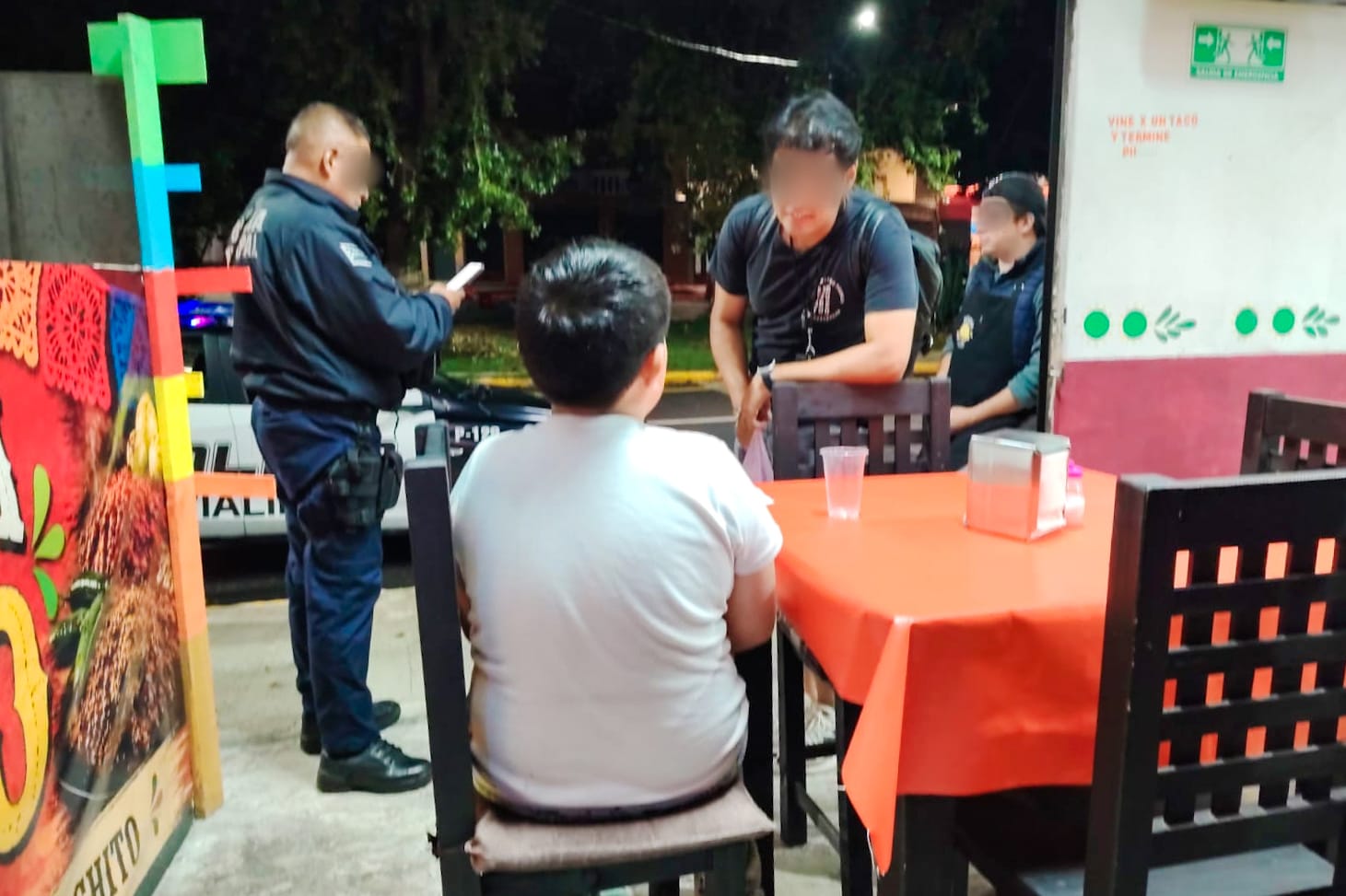 Coordinación oportuna de la Policía Municipal de Tlaxcala, el SMDIF y vecinos vigilantes reúne a menor con su familia